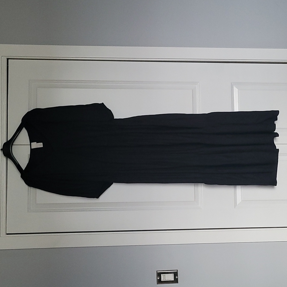 H & M tiered maxi dress